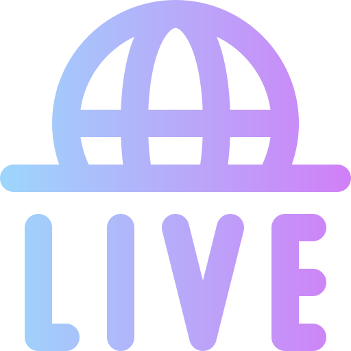 Live Super Basic Rounded Gradient icon
