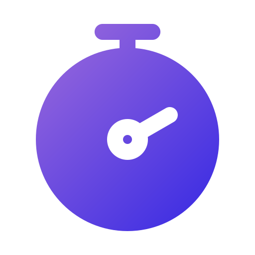 Stopwatch Generic Flat Gradient icon
