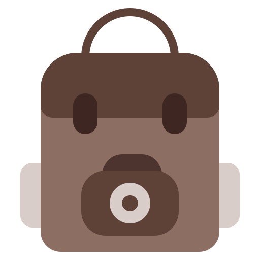 torba na aparat Generic Flat ikona