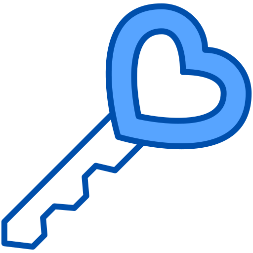 Key Generic Blue icon