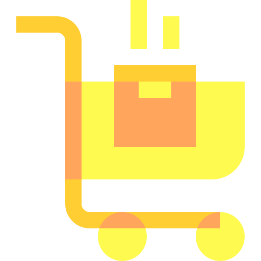 einkaufswagen Basic Sheer Flat icon