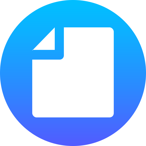 파일 Generic Flat Gradient icon