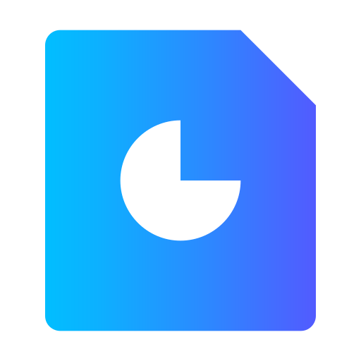 documento Generic Flat Gradient icono