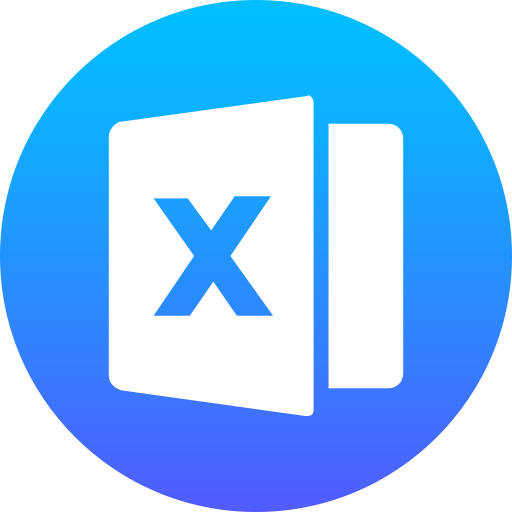 Excel Generic Flat Gradient icon
