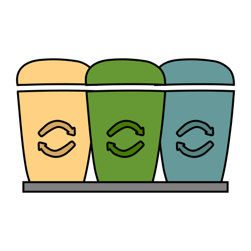 reciclar Generic Thin Outline Color icono