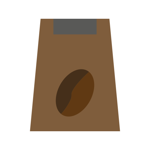 borsa da caffè Generic Flat icona