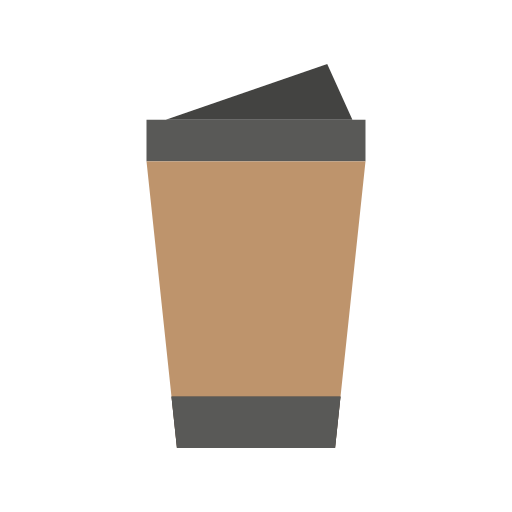 taza de café Generic Flat icono