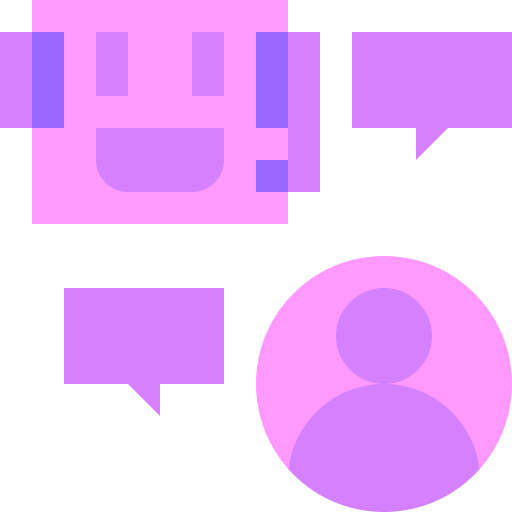 chatbot Basic Sheer Flat icoon