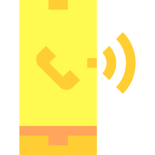 telefon Basic Sheer Flat icon