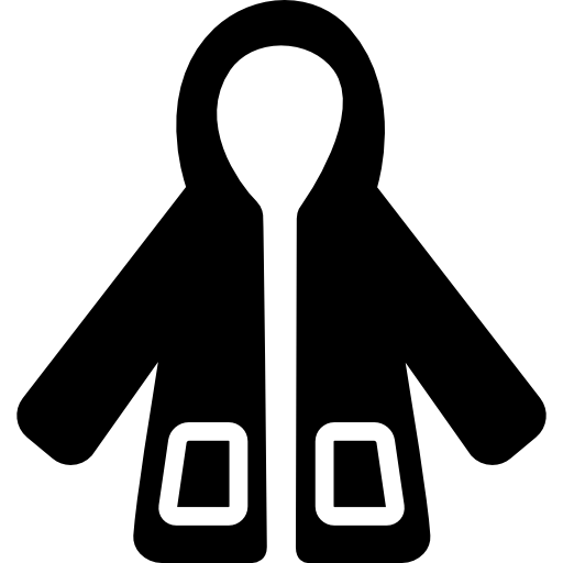 abrigo de invierno  icono