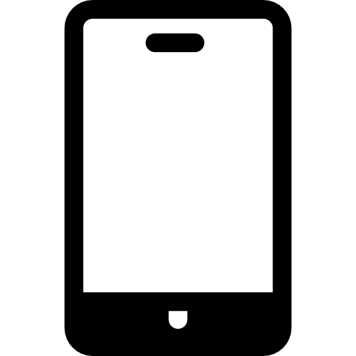 smartphone con grande schermo  icona