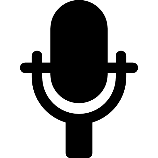 grabación de voz  icono