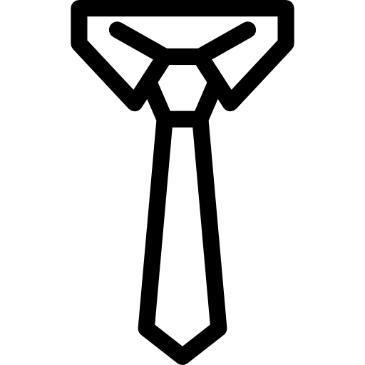 cravatta lunga Special Lineal icona