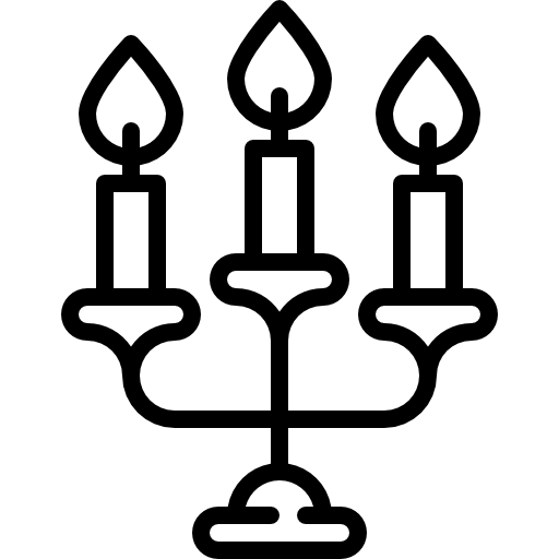 Candlestick Lighting Special Lineal icon