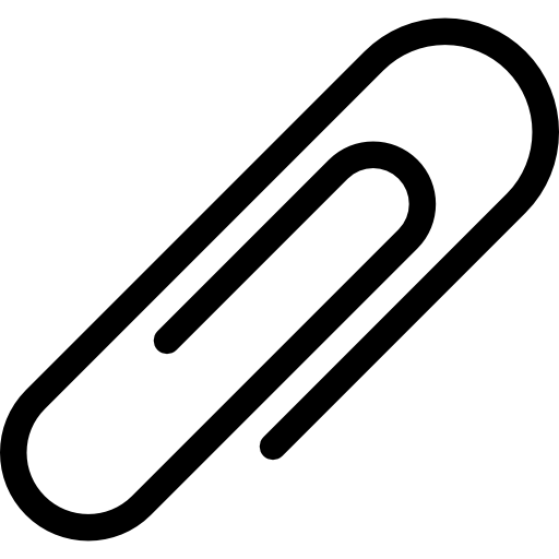 clip inclinado Special Lineal icono