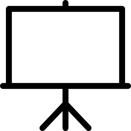 Projector Screen Special Lineal icon