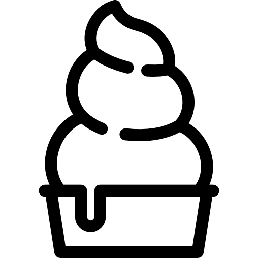 Frozen Yogurt Special Lineal icon