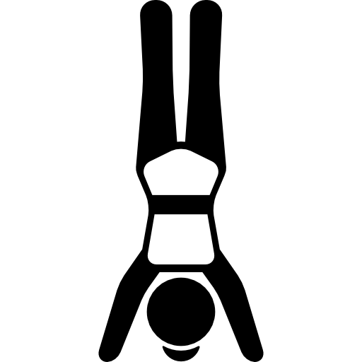 여자 handstands 위치  icon