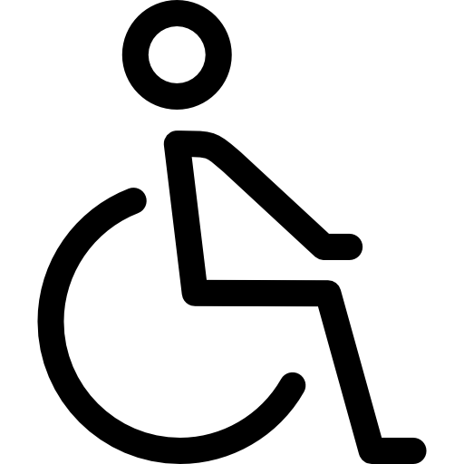 símbolo de discapacidad Special Lineal icono