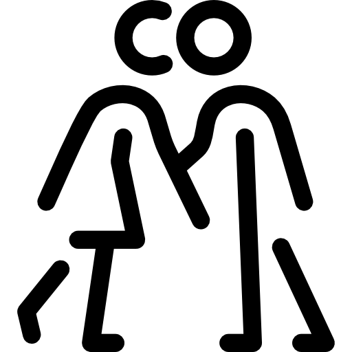Couple Kissing Special Lineal icon
