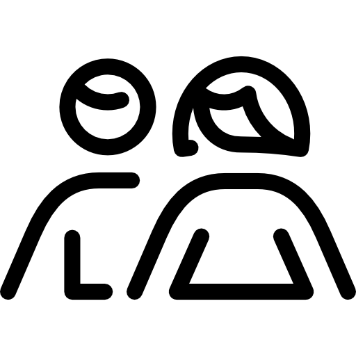 pareja humana Special Lineal icono