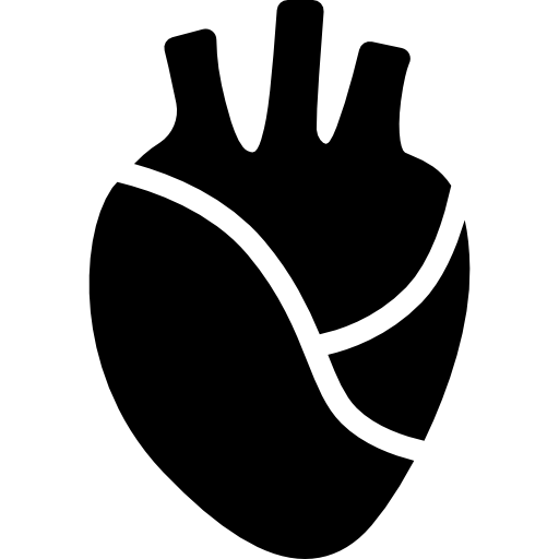 latidos del corazón  icono