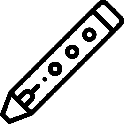 fluit Detailed Rounded Lineal icoon