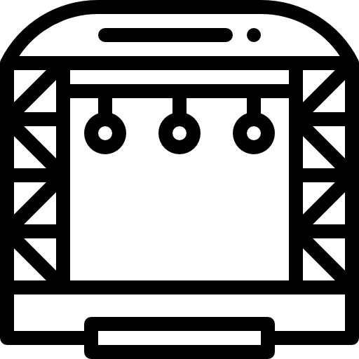 ステージ Detailed Rounded Lineal icon