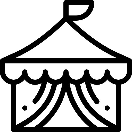 서커스 Detailed Rounded Lineal icon