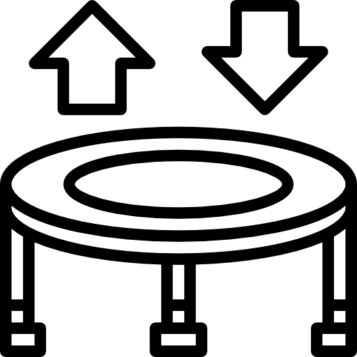 trampolín Surang Lineal icono
