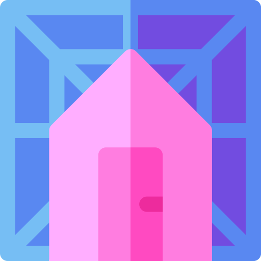 House Basic Rounded Flat icon