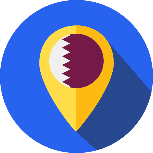 qatar Generic Flat Icône
