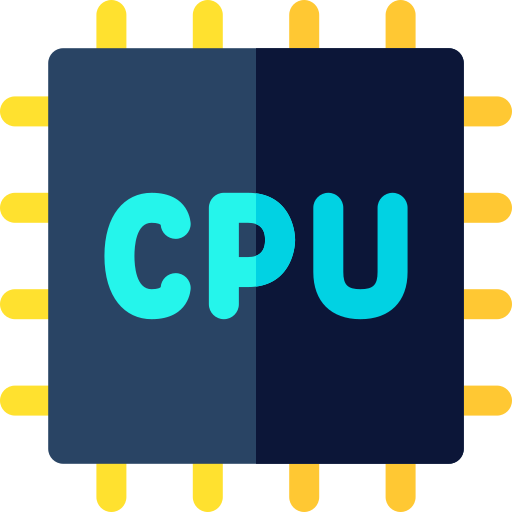 cpu Basic Rounded Flat icon