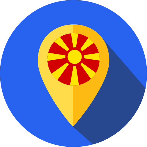 repubblica di macedonia Generic Flat icona