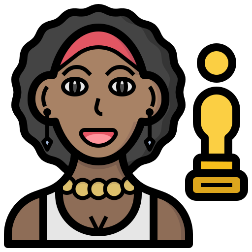 Actress Generic Outline Color icon