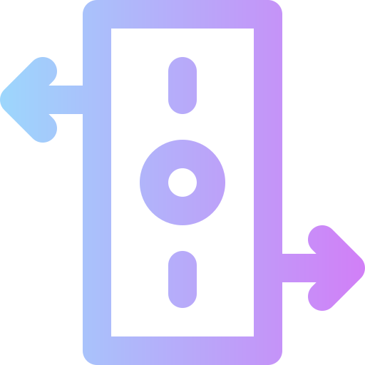 transfer Super Basic Rounded Gradient icon