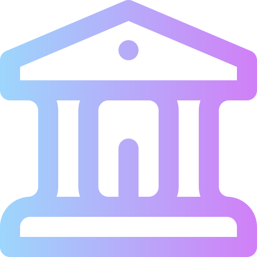 banco Super Basic Rounded Gradient icono