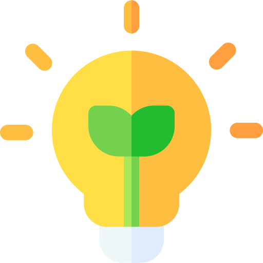 zielona energia Basic Rounded Flat ikona