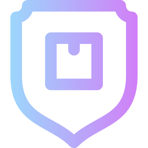 Shield Super Basic Rounded Gradient icon