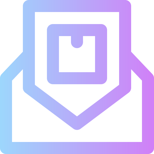 email Super Basic Rounded Gradient icon