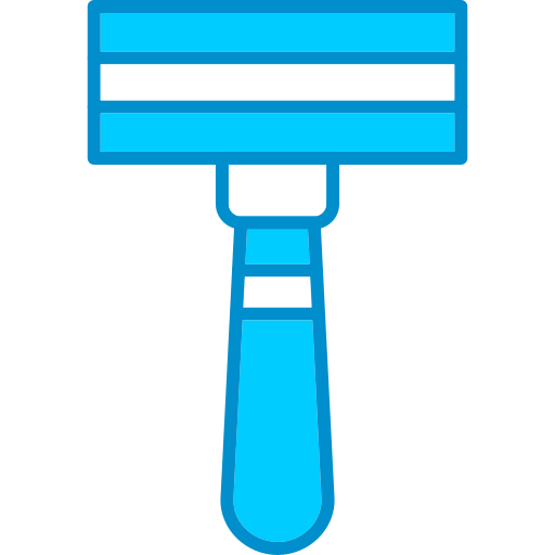 cuchilla de afeitar Generic Blue icono