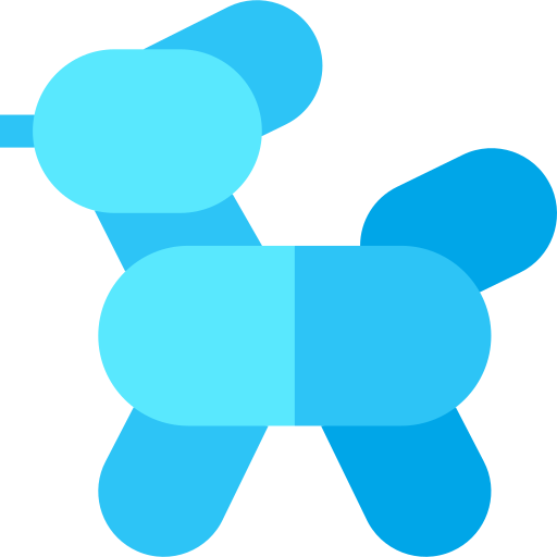 ballonhund Basic Straight Flat icon