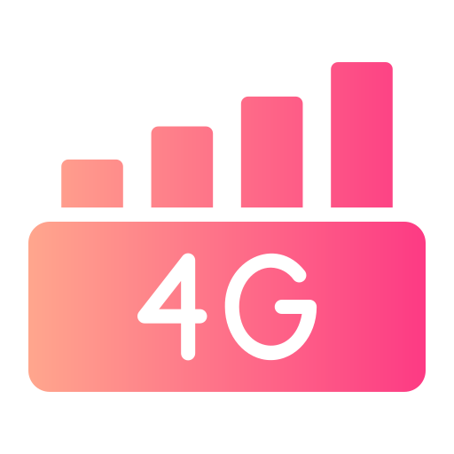 4g Generic Flat Gradient icon