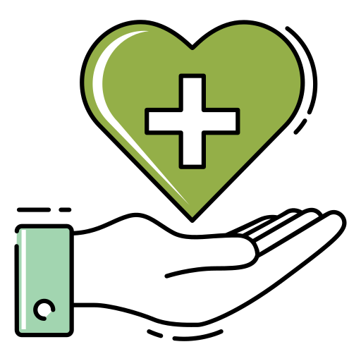 보건 의료 Generic Thin Outline Color icon
