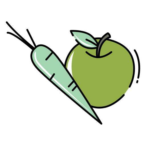 fruits and vegetables Generic Thin Outline Color icon