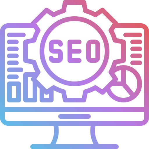 seo Generic Gradient icon