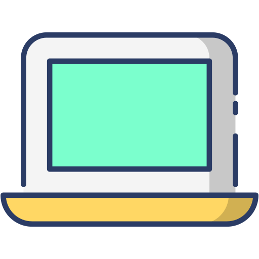 laptop Generic Outline Color ikona