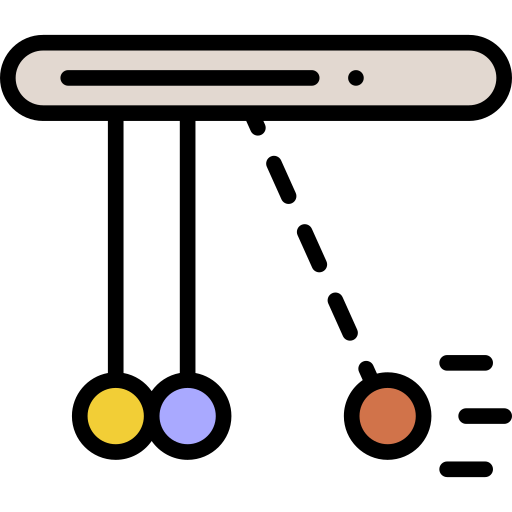 la cuna de newton Generic Outline Color icono