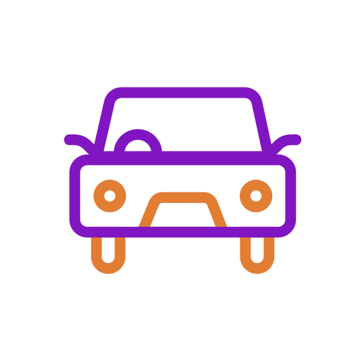 車 Generic Outline Color icon