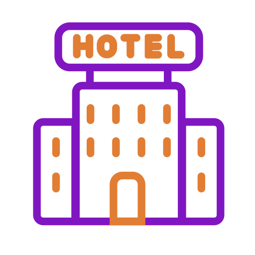 hotel Generic Outline Color icoon
